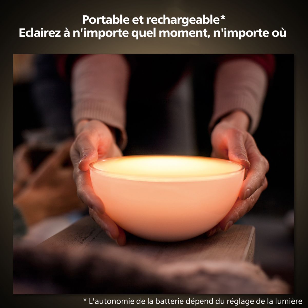 Lampe connectée Go White&Color Ambiance couleur unique, PHILIPS HUE