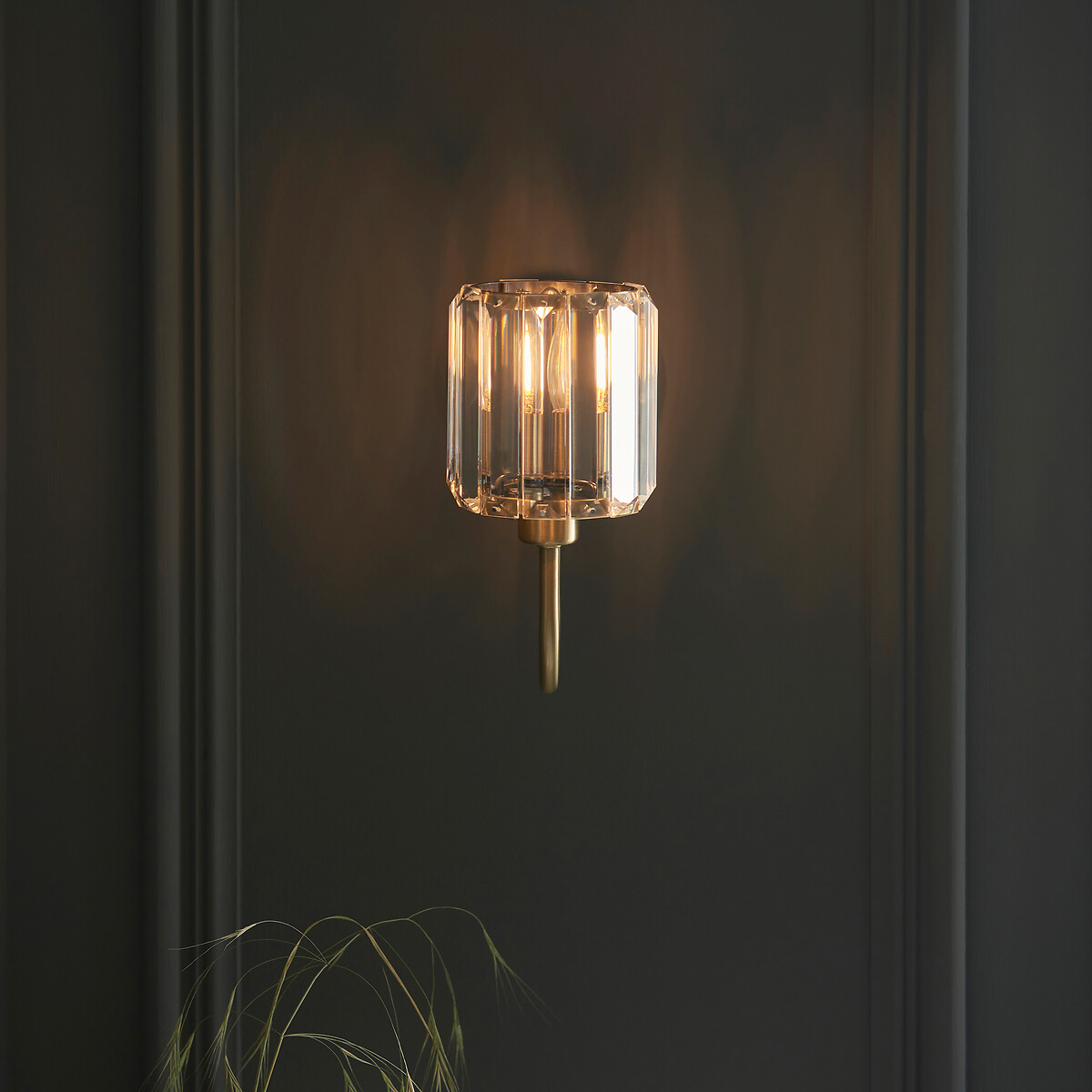 Berwyn 1-Light Wall Light aged brass, ÉDITÉ