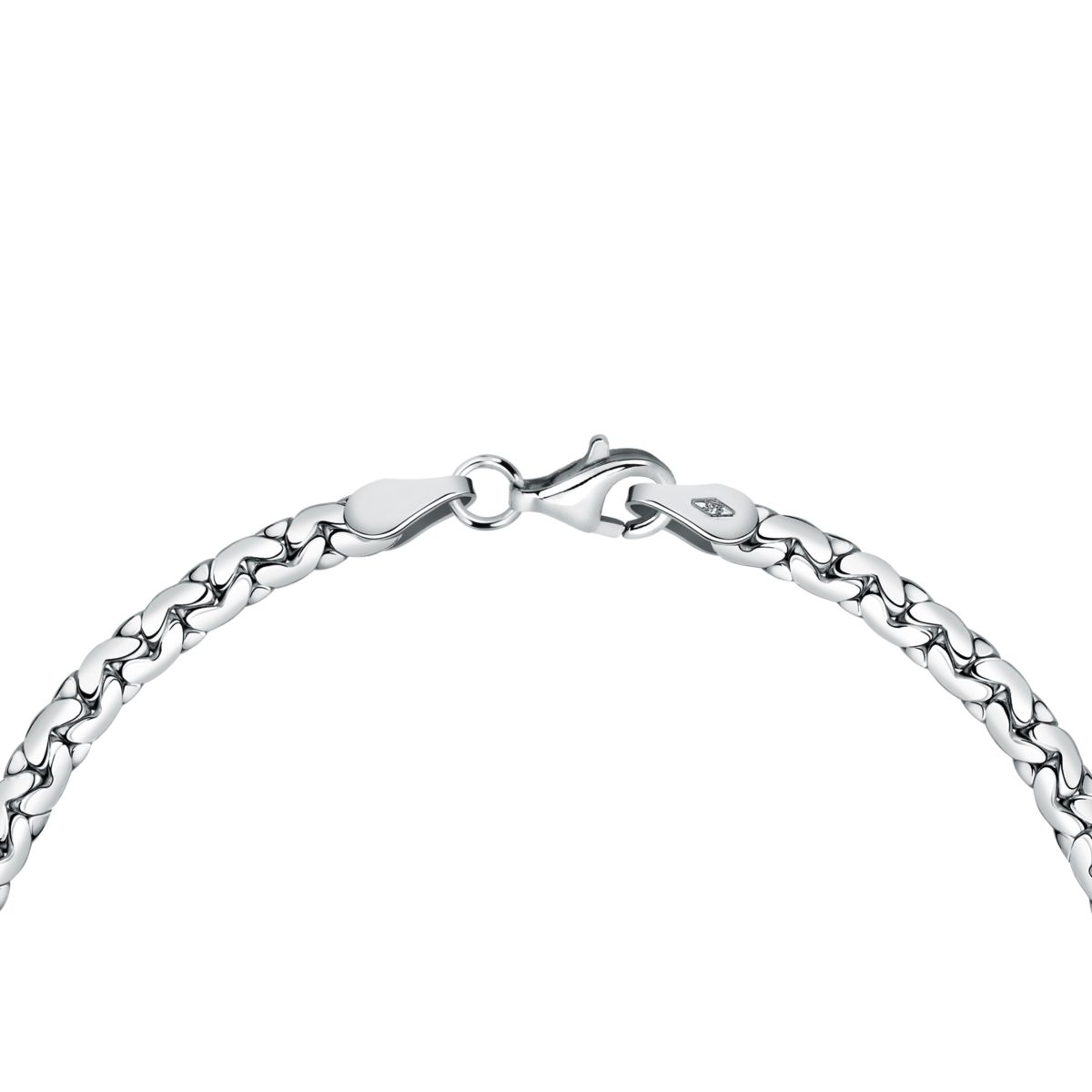 Bracelet en or blanc 375 COBRA argent, BLUESPIRIT
