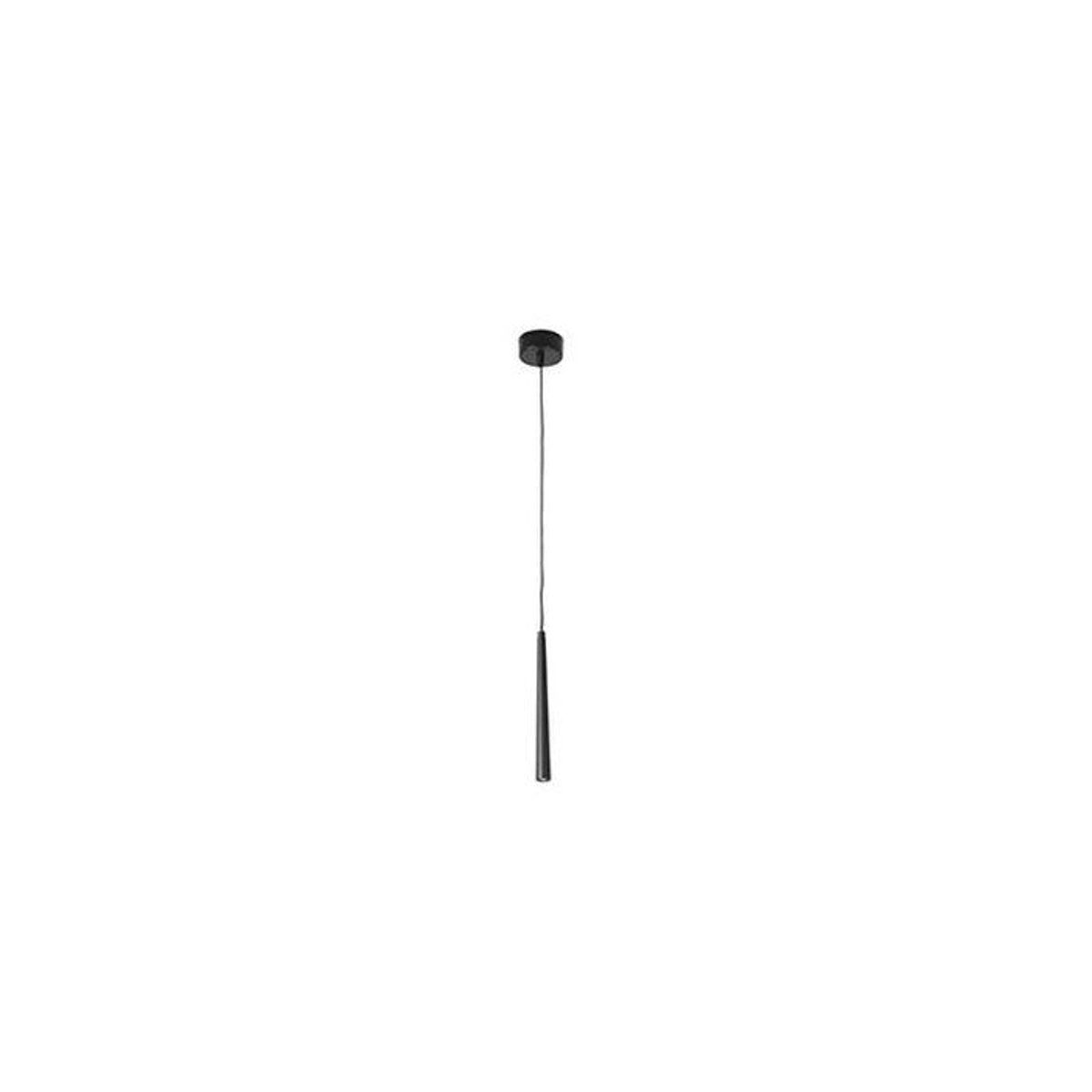 Suspension lumière chaude SABI noir, FARO