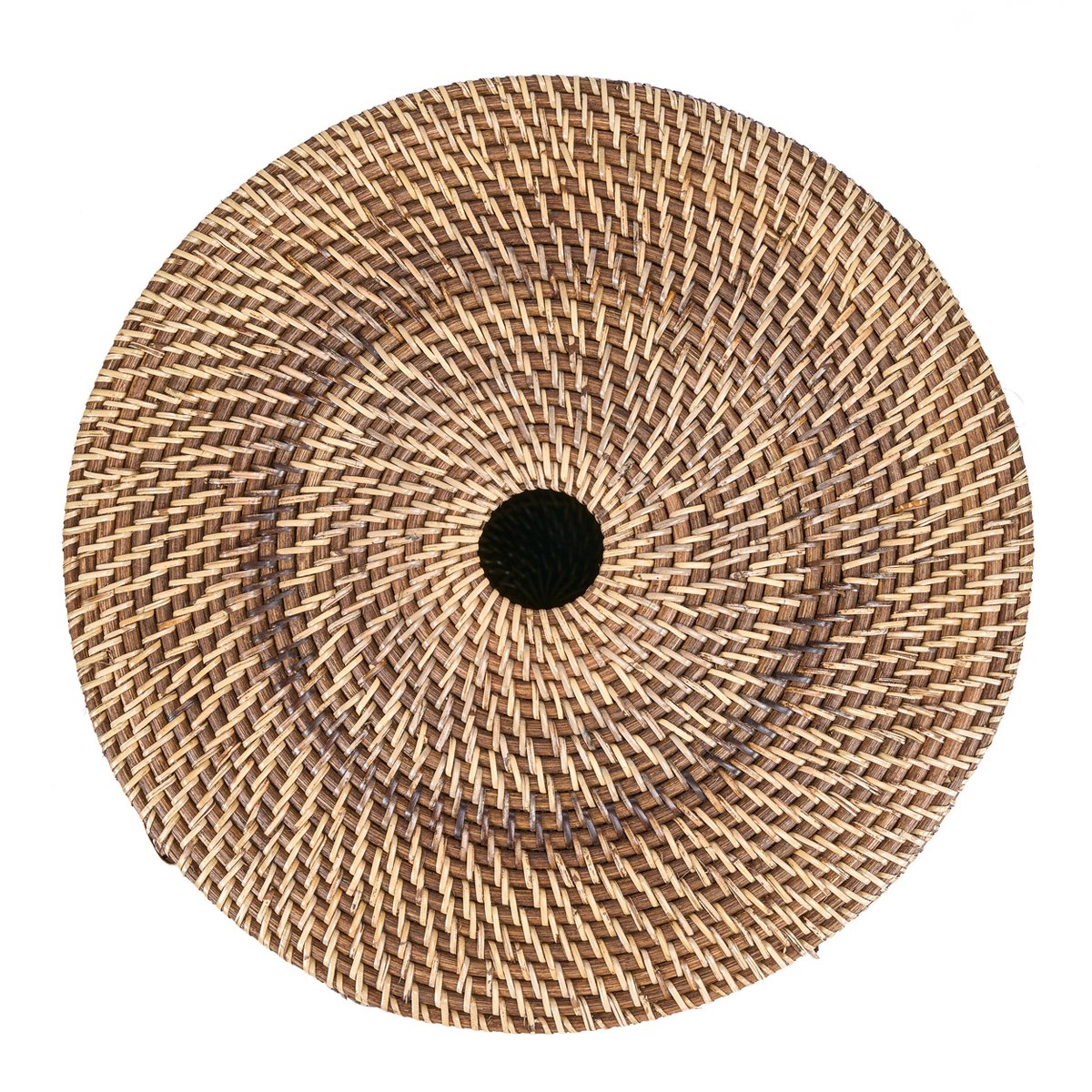 Panier à linge en rotin LAUNDRILLA brun naturel, BAZAR BIZAR