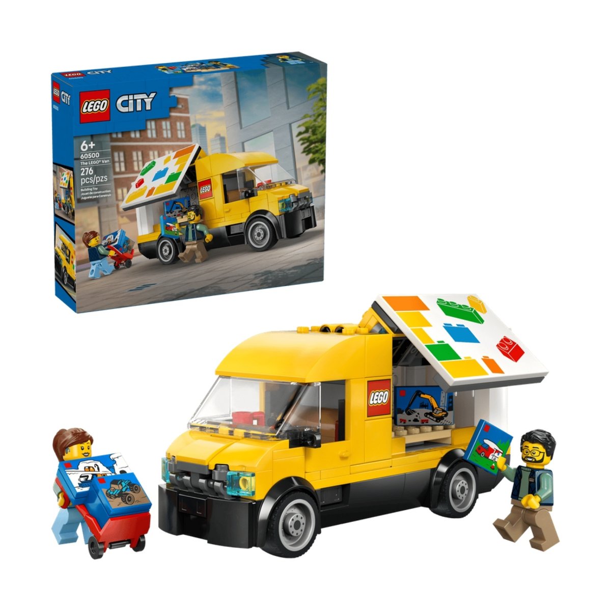 Le vanVéhicule à construire multicolore, LEGO