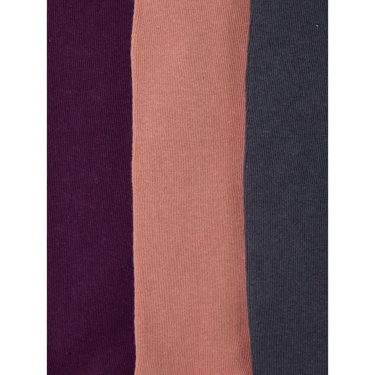 Lot de 3 paires de collants prune, VERTBAUDET