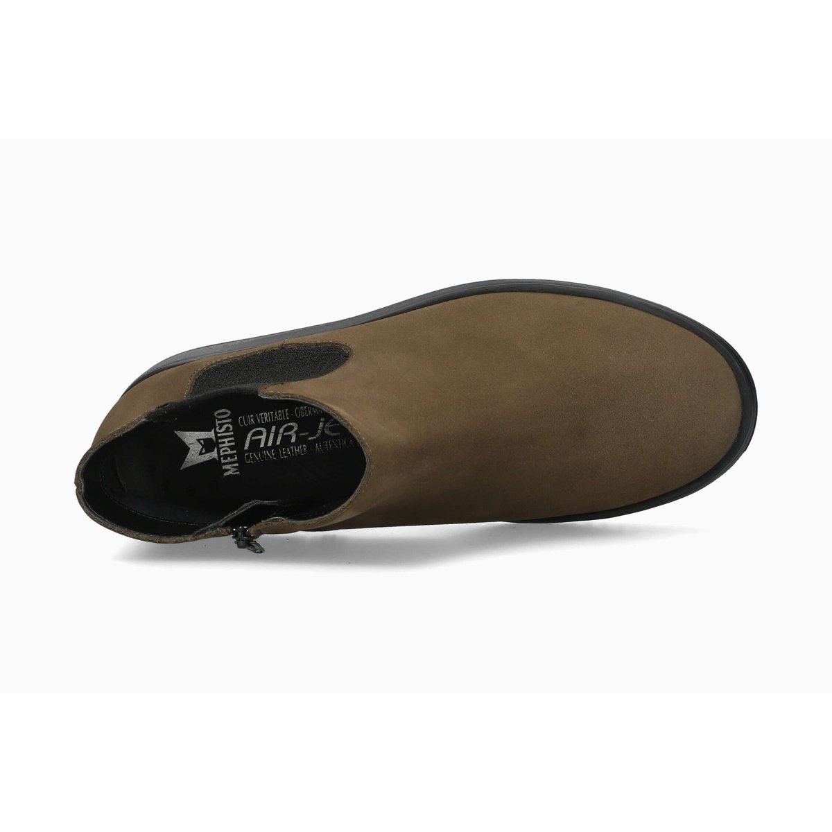 Bottines en cuir BIONDA vert p5148076, MEPHISTO