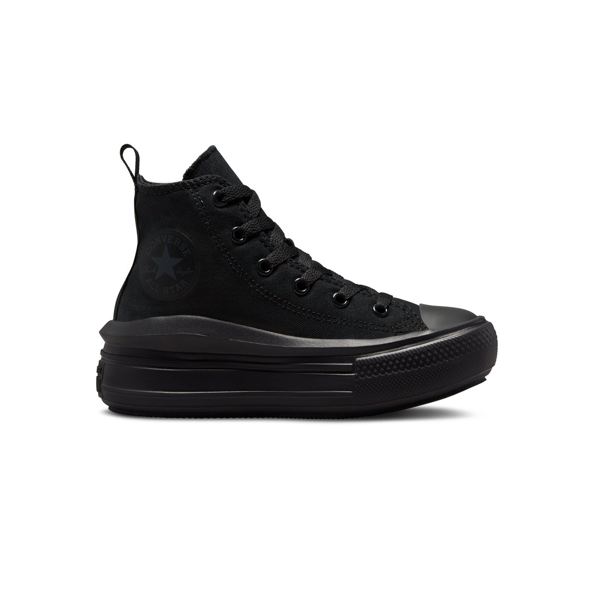 Baskets CHUCK TAYLOR ALL STAR MOVE PLATFORM noir/noir/gris fumée foncé, CONVERSE
