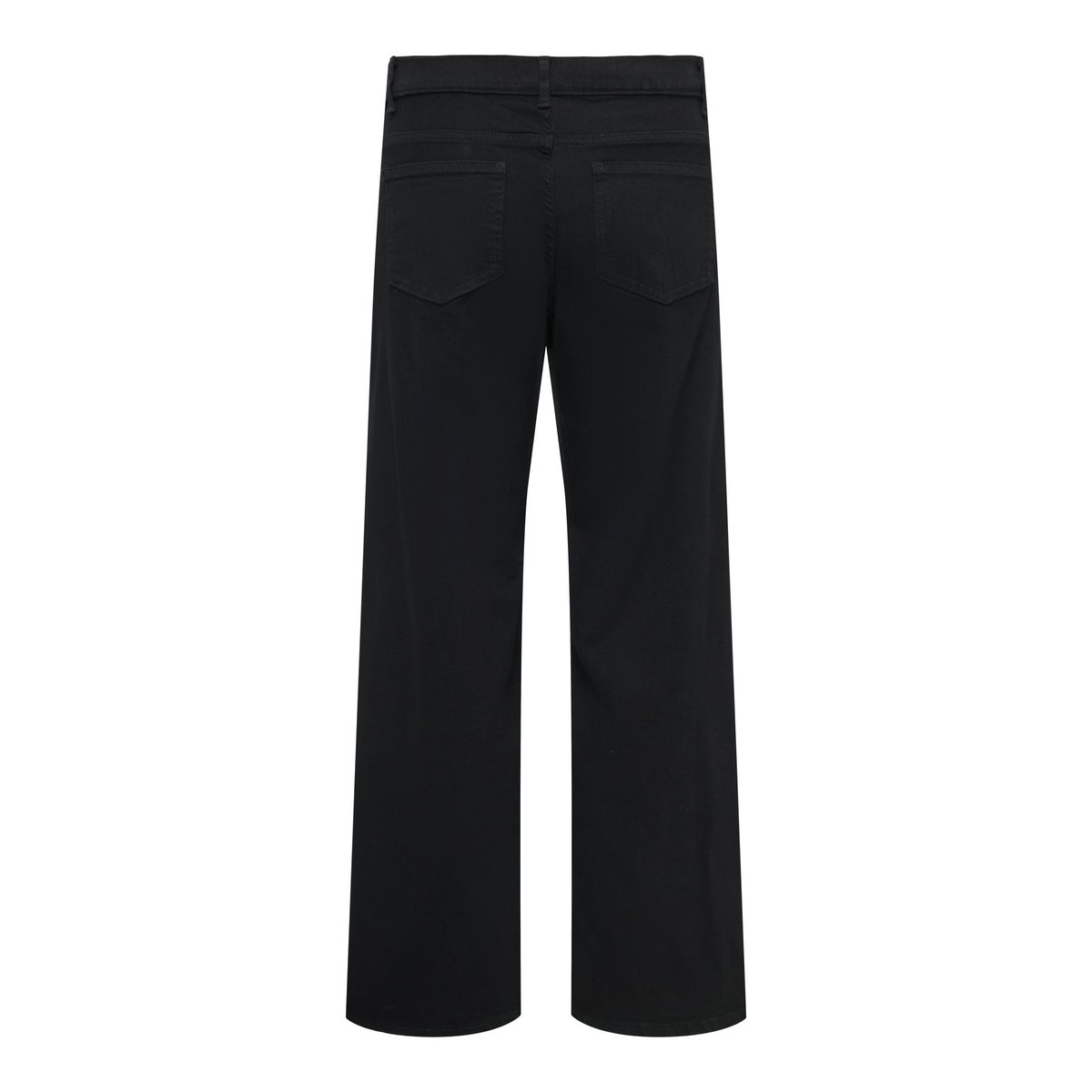 Jean À Jambe Large black denim, ONLY