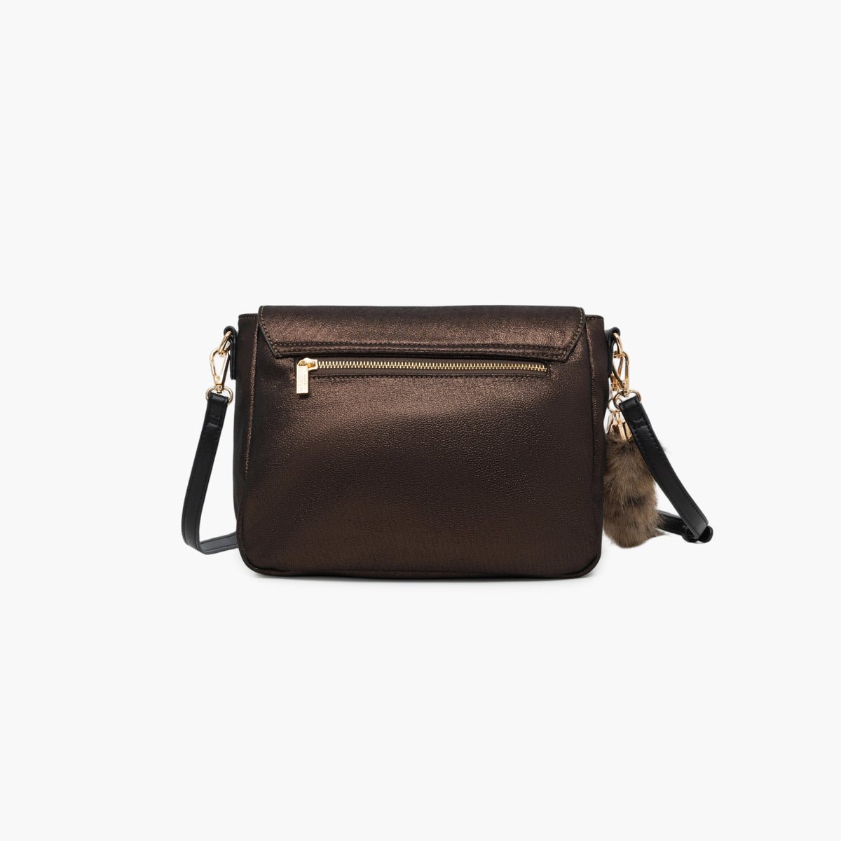 Sac porté épaule Tyler marron, LOLLIPOPS