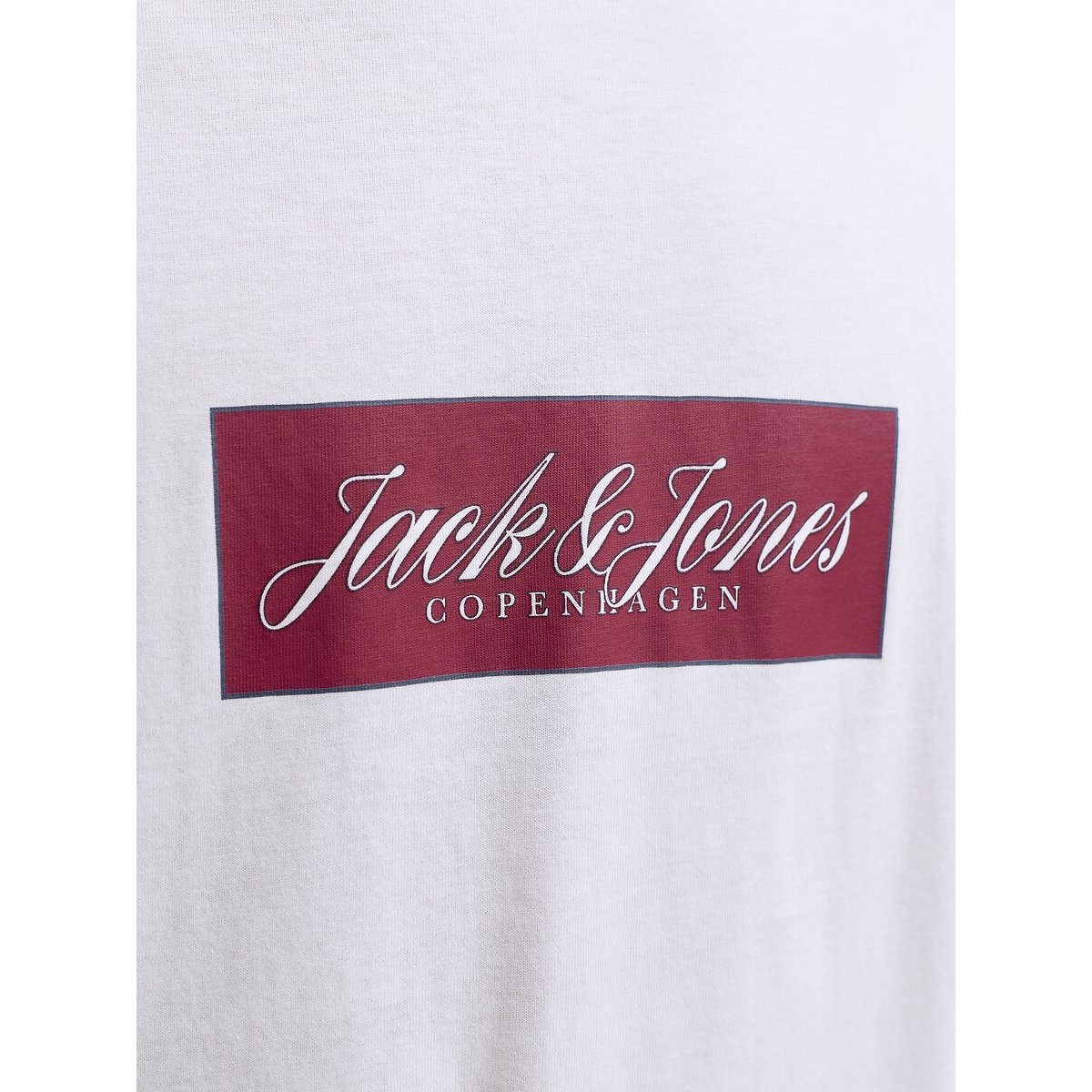 T-shirt de mangas curtas branco, JACK & JONES