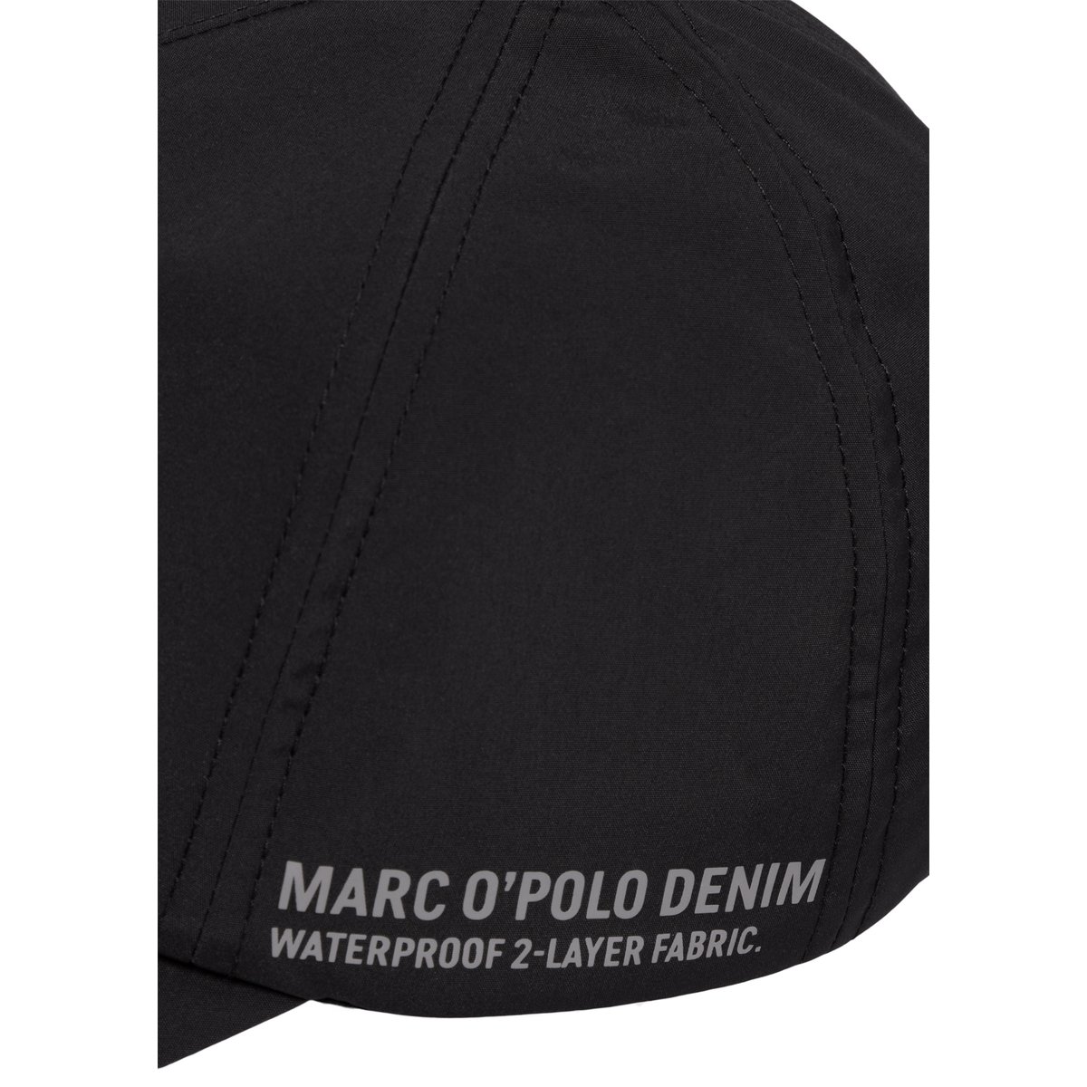 Casquette en polyester recyclé noir, MARC O’POLO DENIM