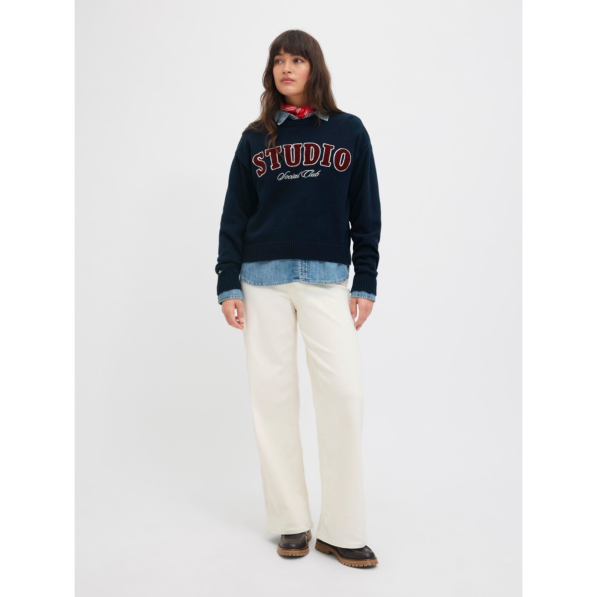 Pull En Maille maritime blue, JJXX