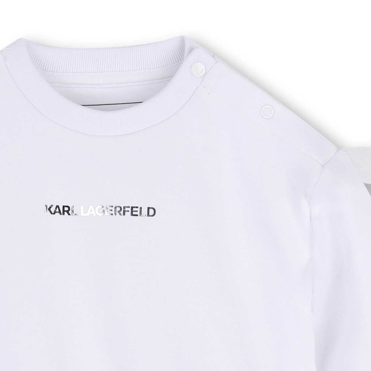 Ensemble sweat et jupe blanc, KARL LAGERFELD KIDS