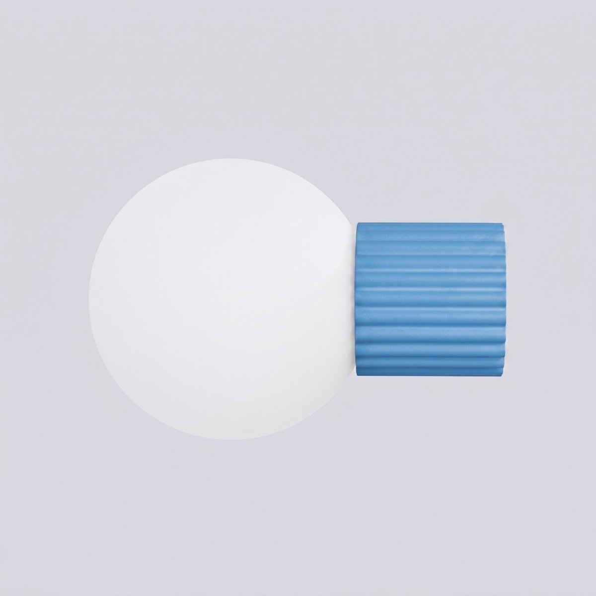 Applique murale Aluminium Bleu G9 1 Halo bleu, EDEN