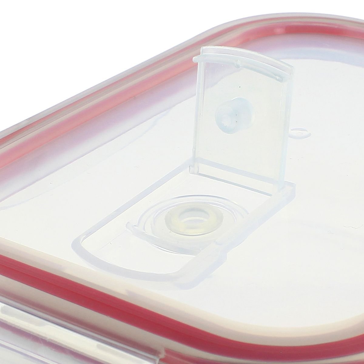 Boîte hermétique rectangulaire 1500ml en verre, CLÉMENTINE transparent, MENASTYL