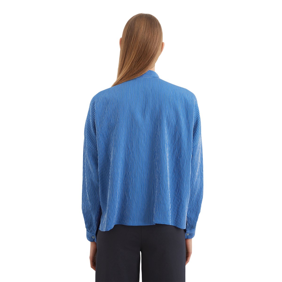 Blouse rayée relaxed avec LENZING™ ECOVERO™ multicolor, MARC O'POLO