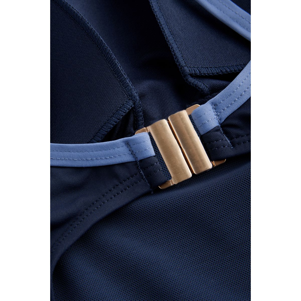 Maillot de bain active à encolure dégagée bleu, NEXT