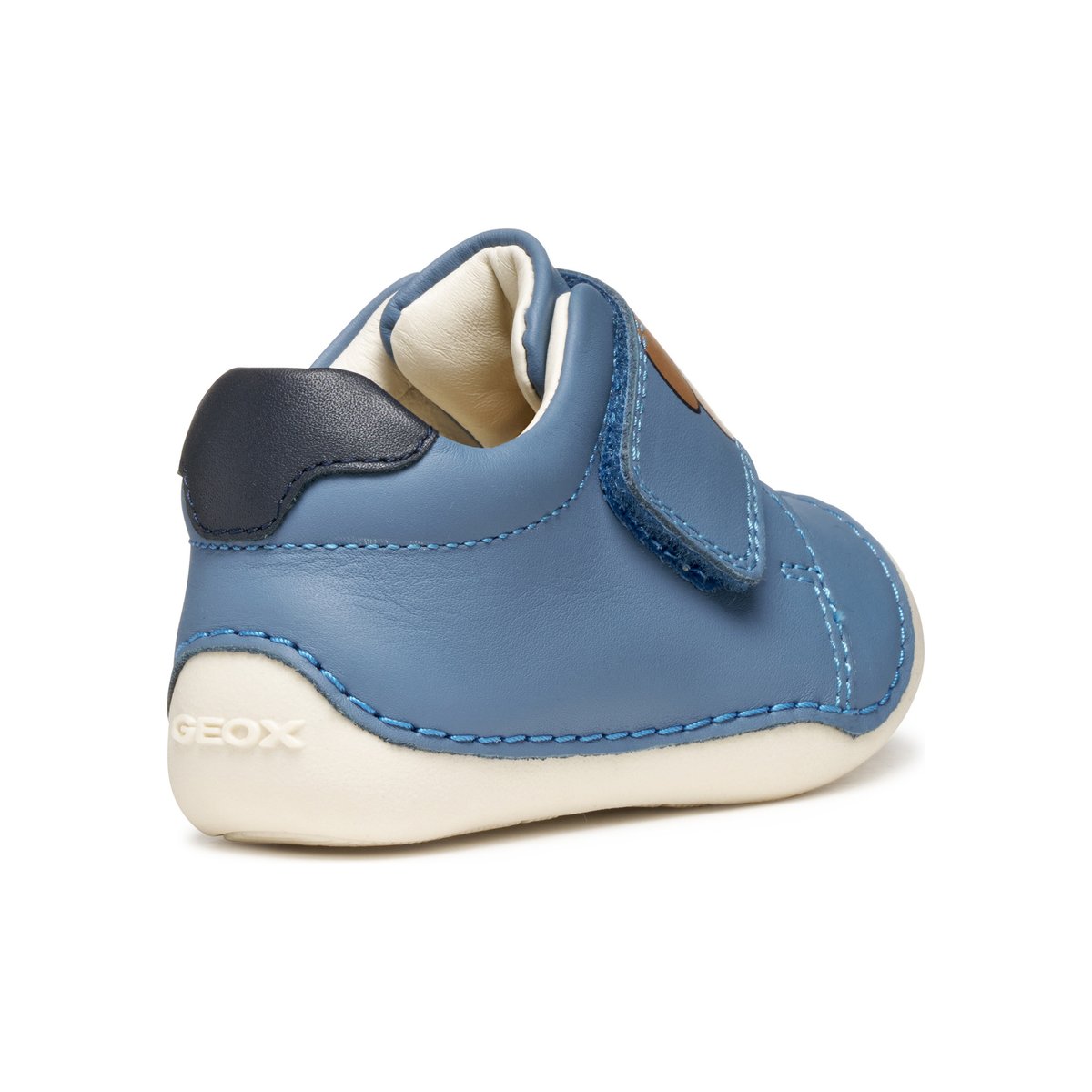 Premiers Pas B TUTIM bleu aviateur/bleu marine foncé, GEOX