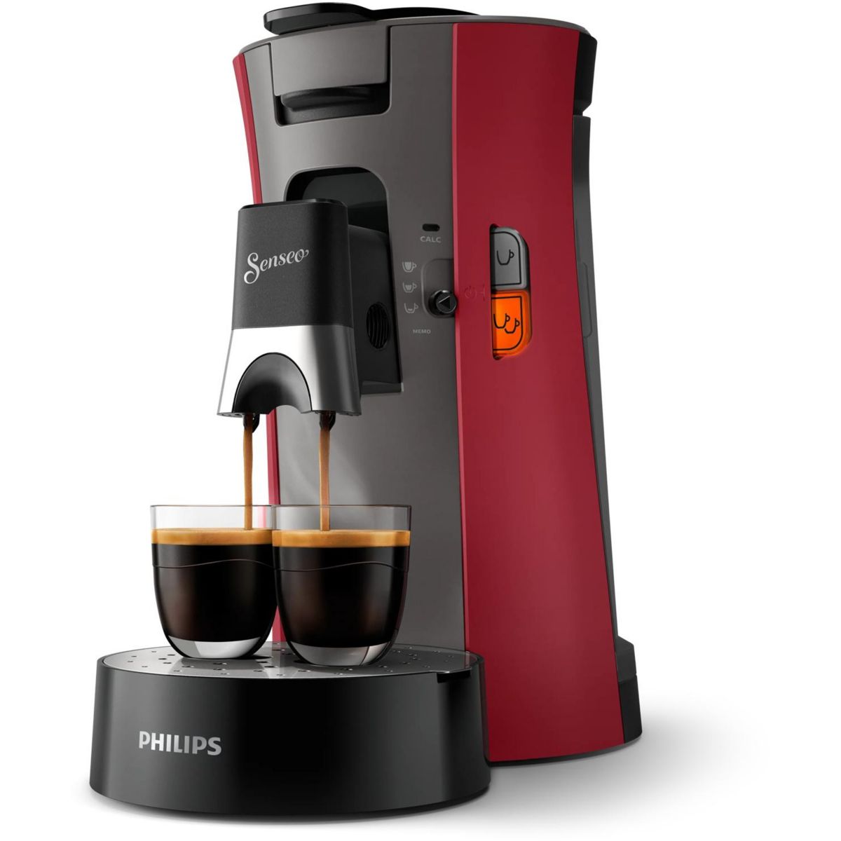 Cafetière À Dosette Senseo Select Csa240/91 rougeintense, SENSEO