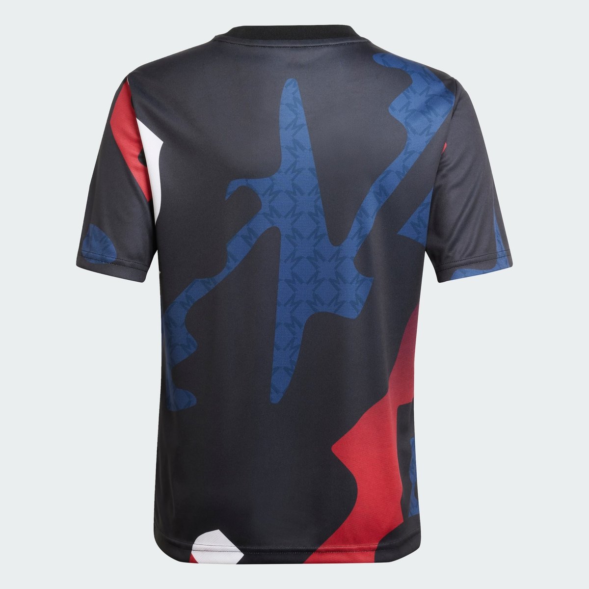 Maillot d'échauffement Manchester United 24/25 Enfants black / mufc red / off white / team coll burgundy 2, adidas Performance