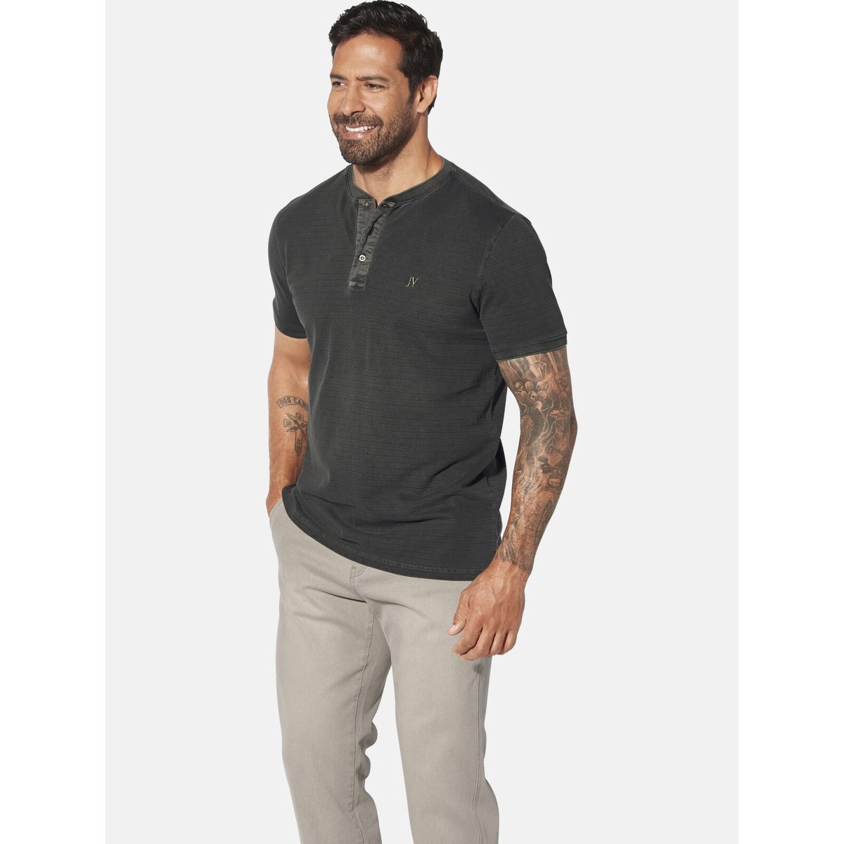 T-shirt TAAGURD gris foncé, JAN VANDERSTORM