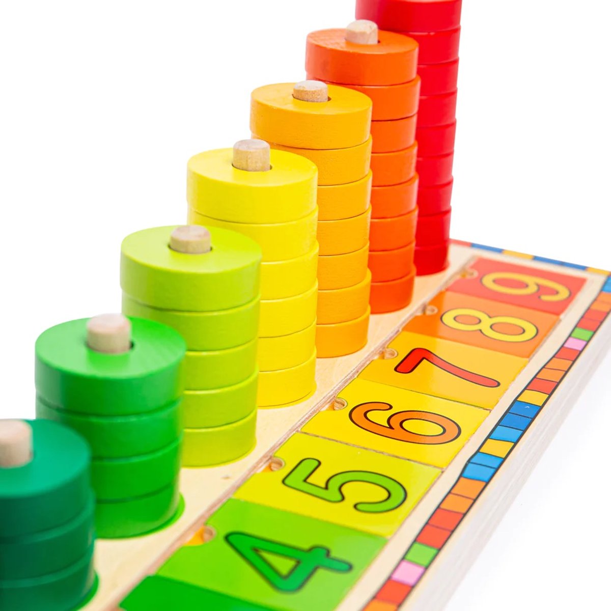 Jeu pour apprendre à compter beige, BIGJIGS