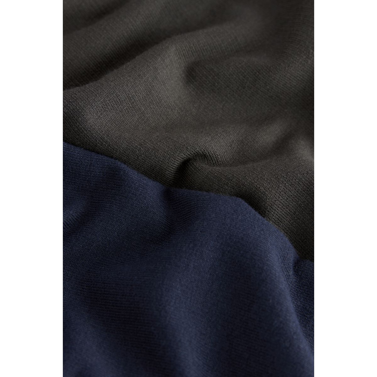 Sweat col rond léger, lot de 2 bleu marine/anthracite, NEXT