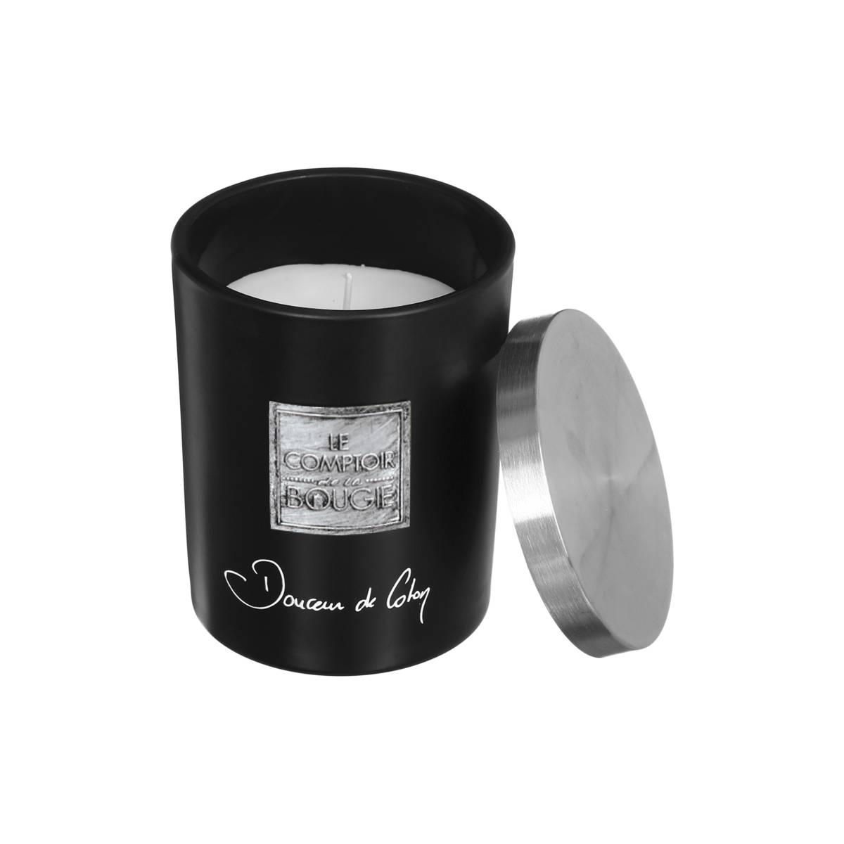 Bougie parfumée LOYD noir, ATMOSPHERA