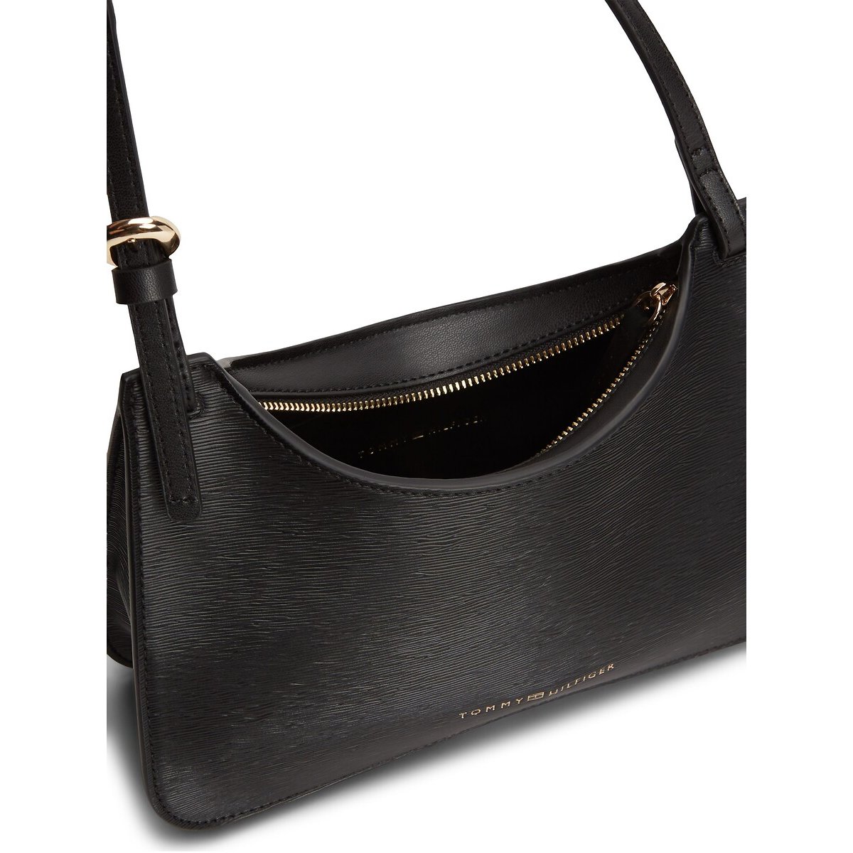 Sac à main, TH MODERN CROSSOVER noir, TOMMY HILFIGER