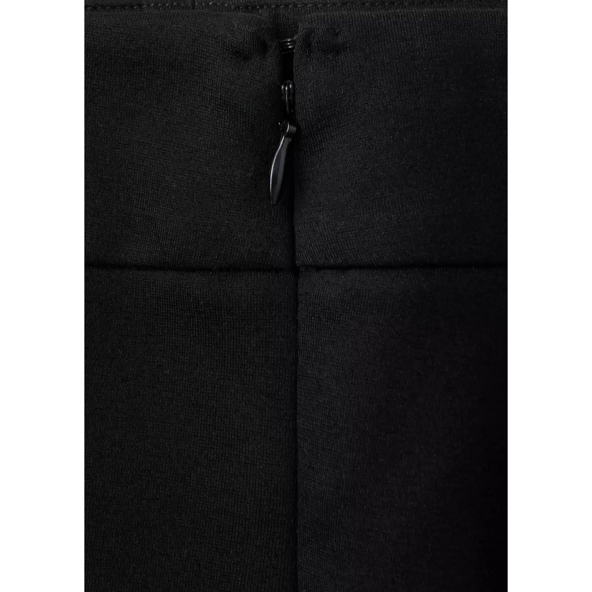 Pantalon capri ouvertures noir, MANGO