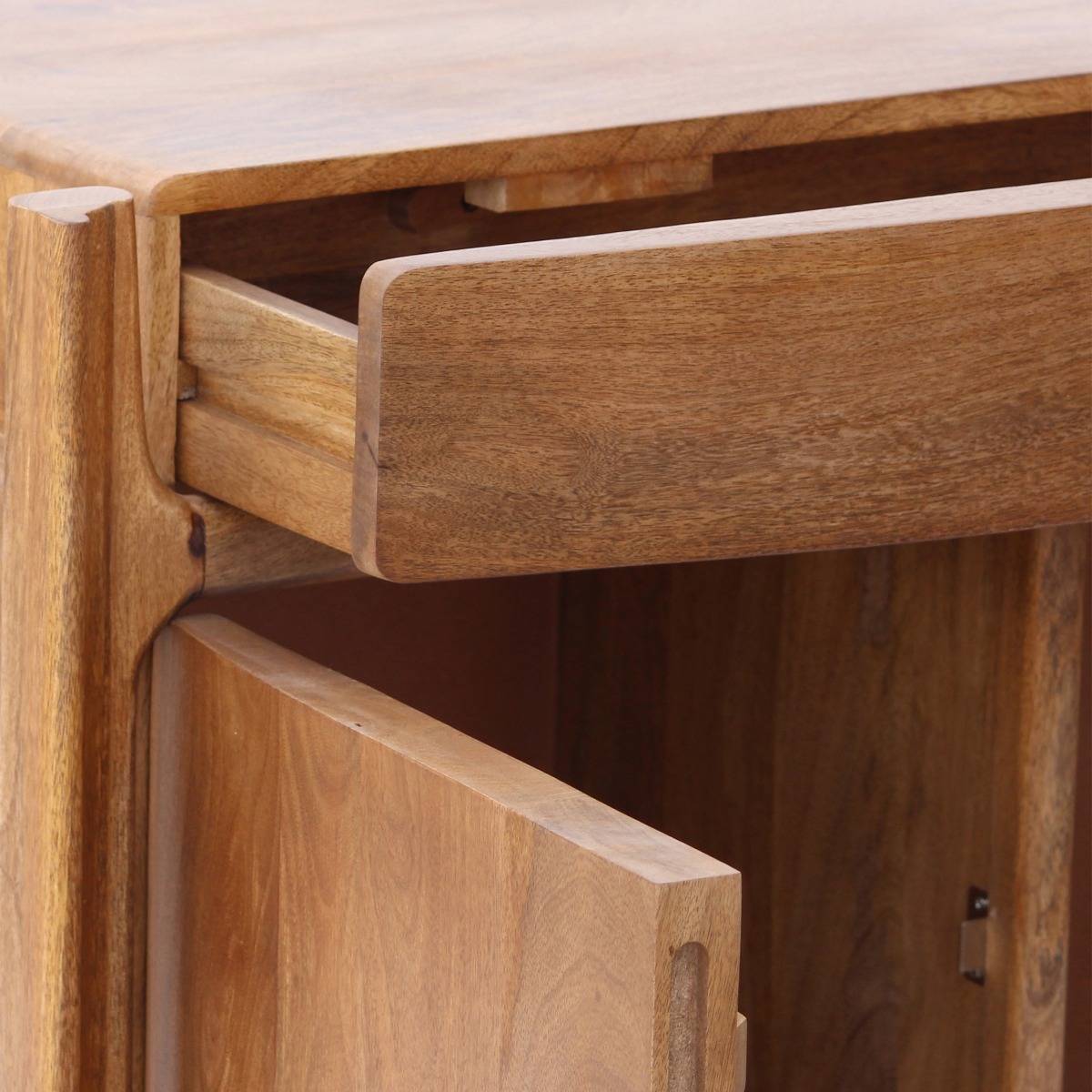 Buffet ne bois de manguier ROSANA bois clair, MADE IN MEUBLES