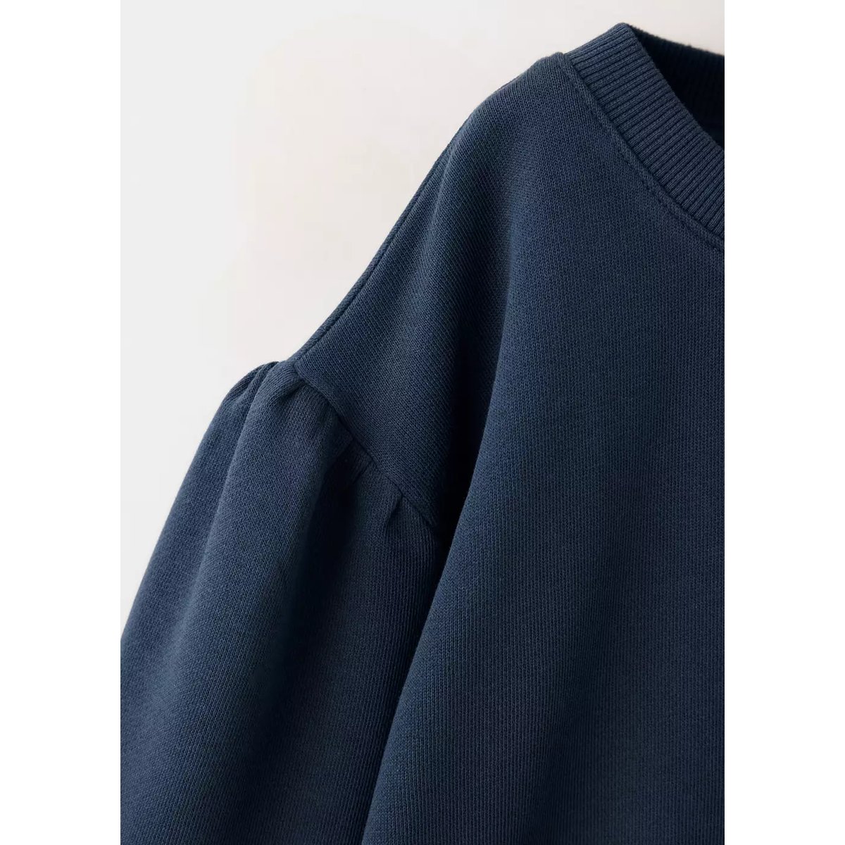 Sweat-shirt 100 % coton motif imprimé bleu marine, MANGO BABY