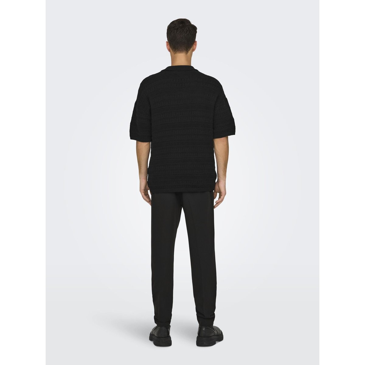 Polo noire - black, ONLY & SONS