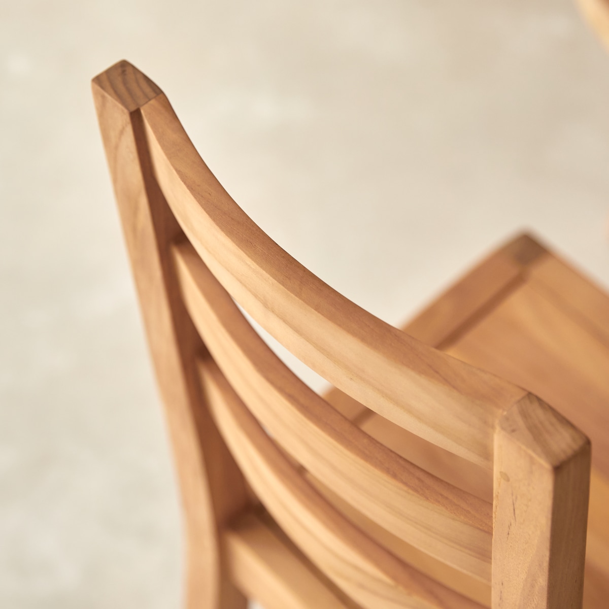 Chaise en teck massif ALTO naturel, TIKAMOON
