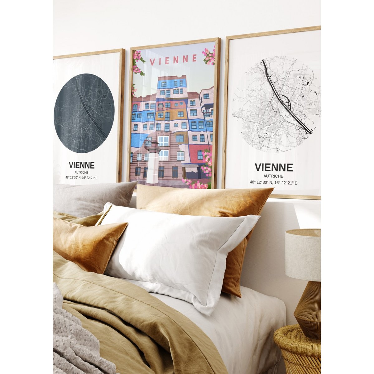 Affiche Vienne blanc, L'AFFICHERIE