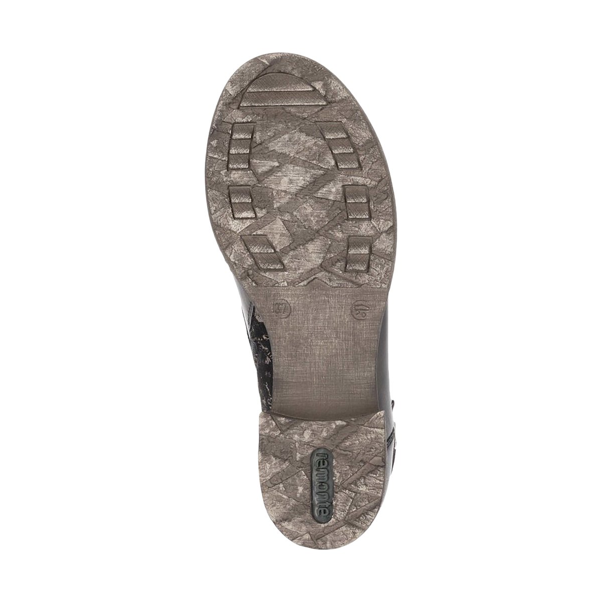 Bottines à Lacets Et Zip Odeon noir-combi, REMONTE