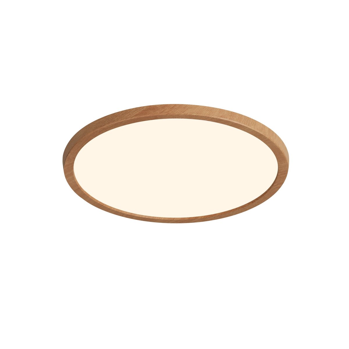 Plafonnier LED intégrée IP54 - salle de bain 2700K | Dimmable en plastique, OJA 29 feuille de bois, NORDLUX