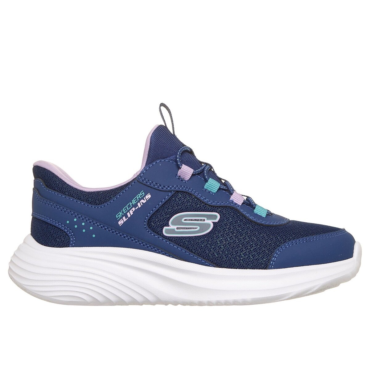 Baskets Slip-Ins: BOUNDER PRO-STEP ONE bleu foncé, SKECHERS