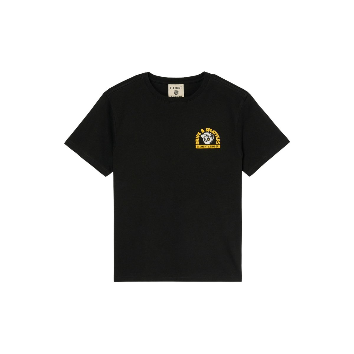 T-Shirt manches courtes TIMBER DRIPS noir flint black, ELEMENT