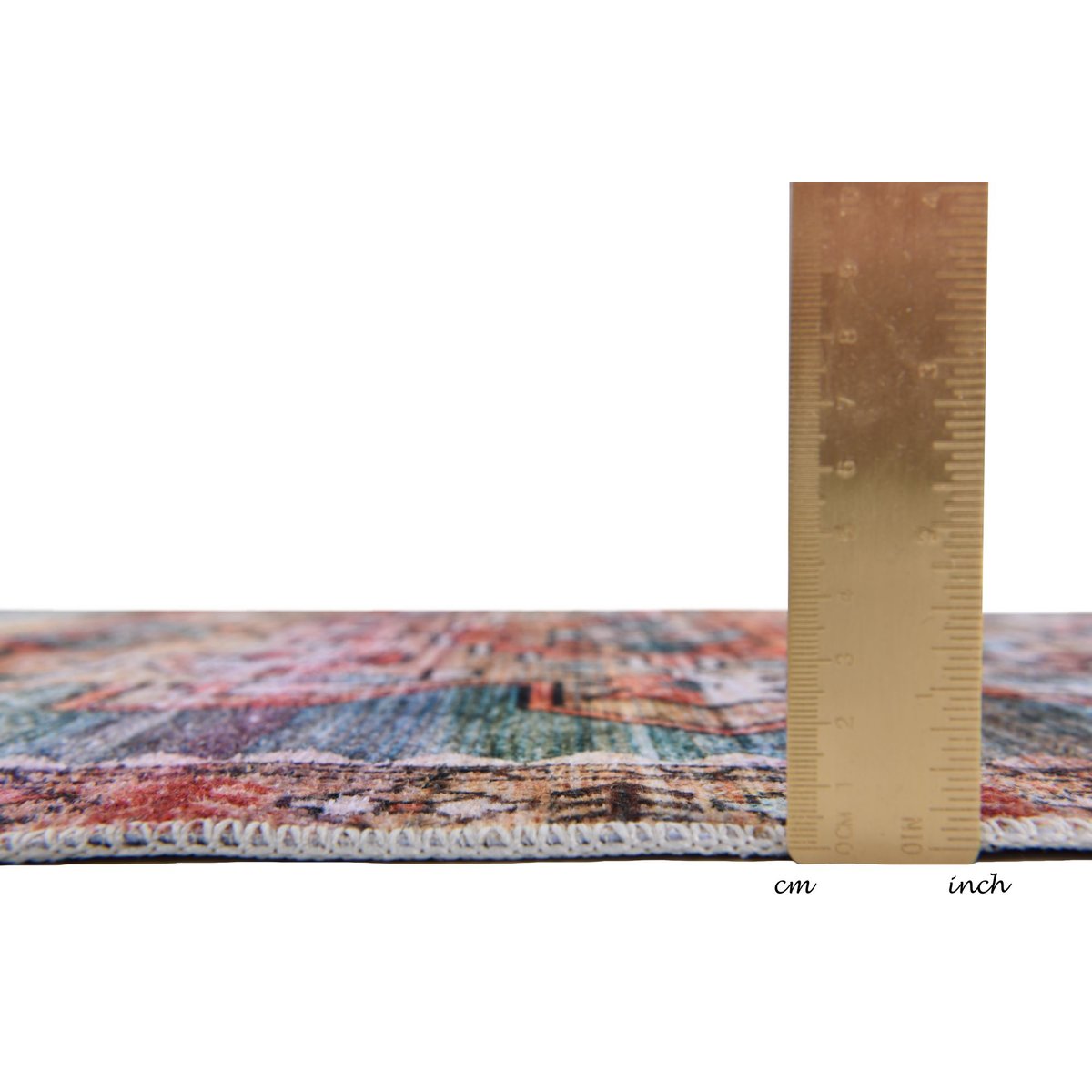 Tapis floral tissé plat - ADARA multicolore, GINO FALCONE