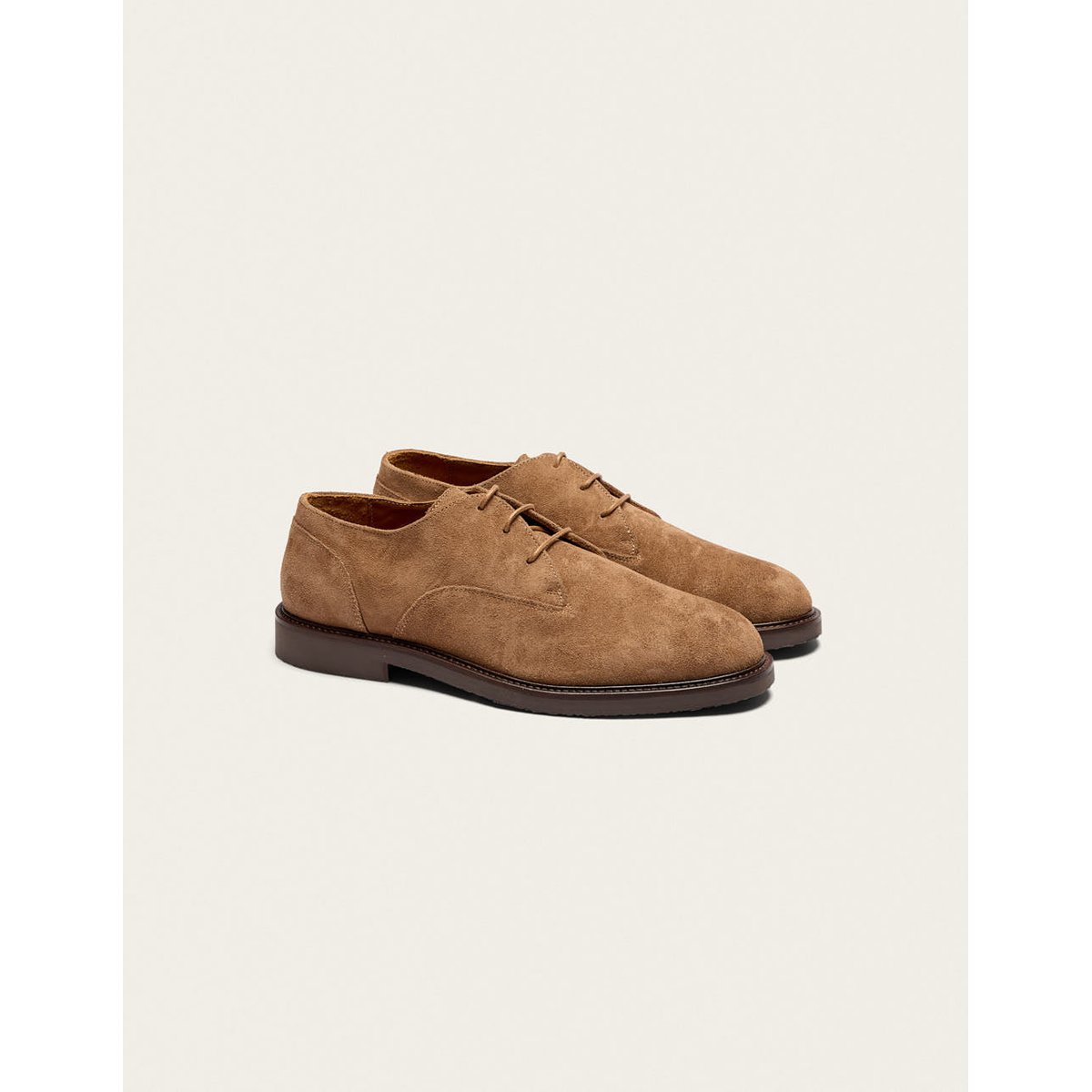 Derbies NORIN suède taupe, ODAJE