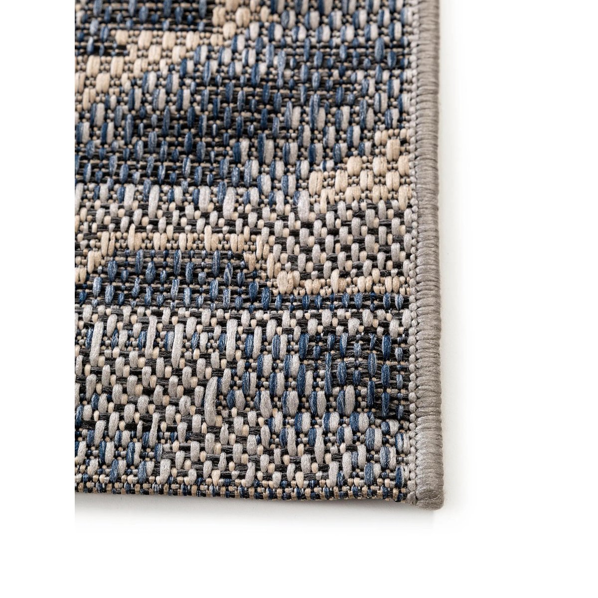 Tapis d'extérieur & intérieur RIVER bleu, BENUTA