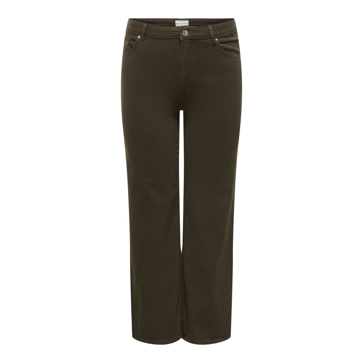 Jean À Jambe Large marron - dark brown denim, ONLY CARMAKOMA