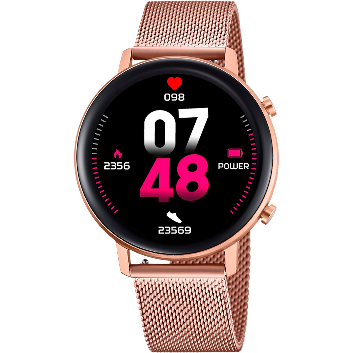 Montre connectée SMARTWATCH doré rose doré rose, LOTUS