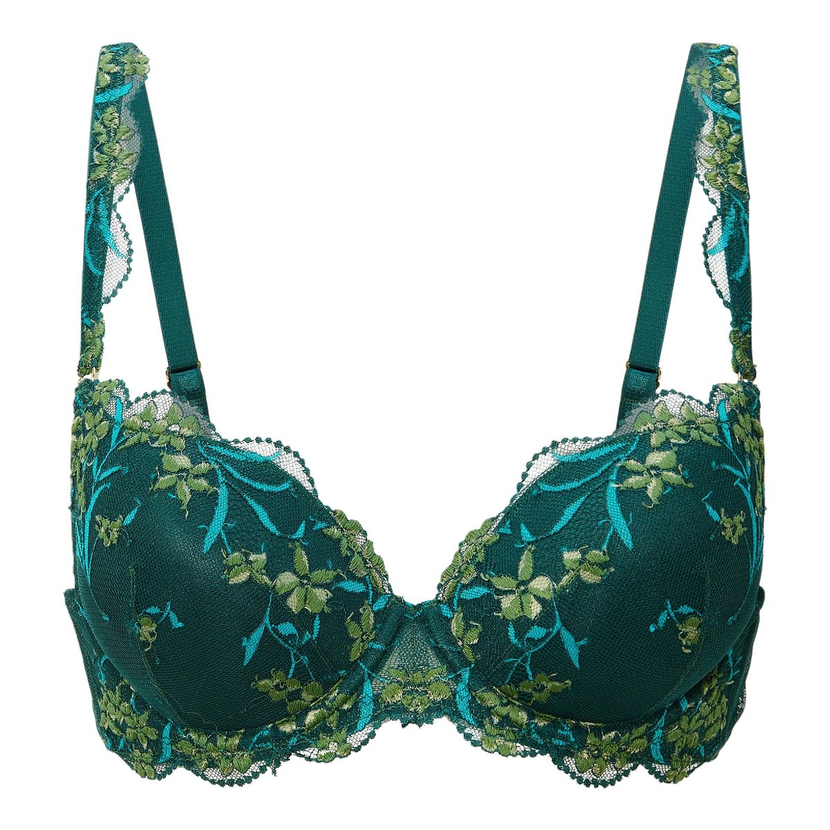Soutien-gorge push up pine green, LINGADORE