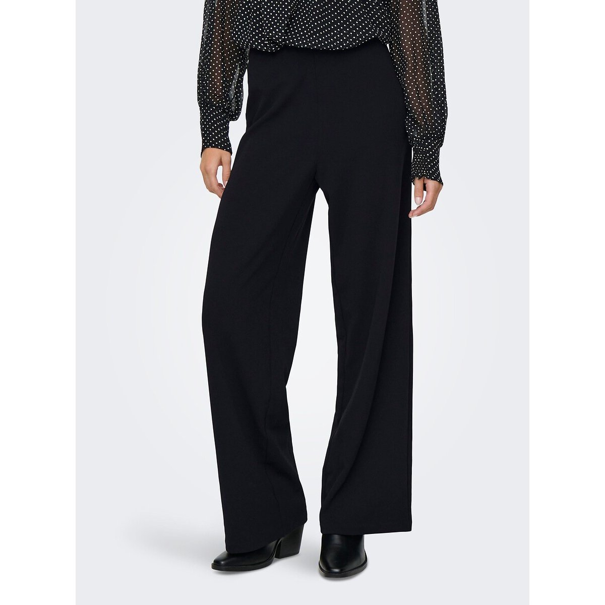 Pantaloni larghi nero , ONLY