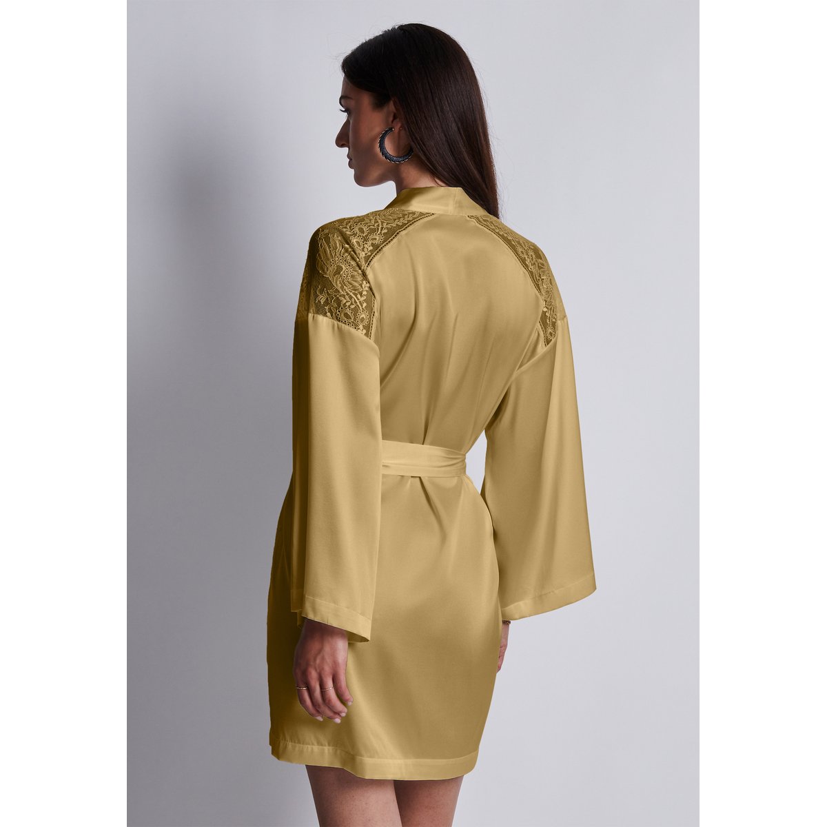 Kimono Midnight Whisper doré, AUBADE
