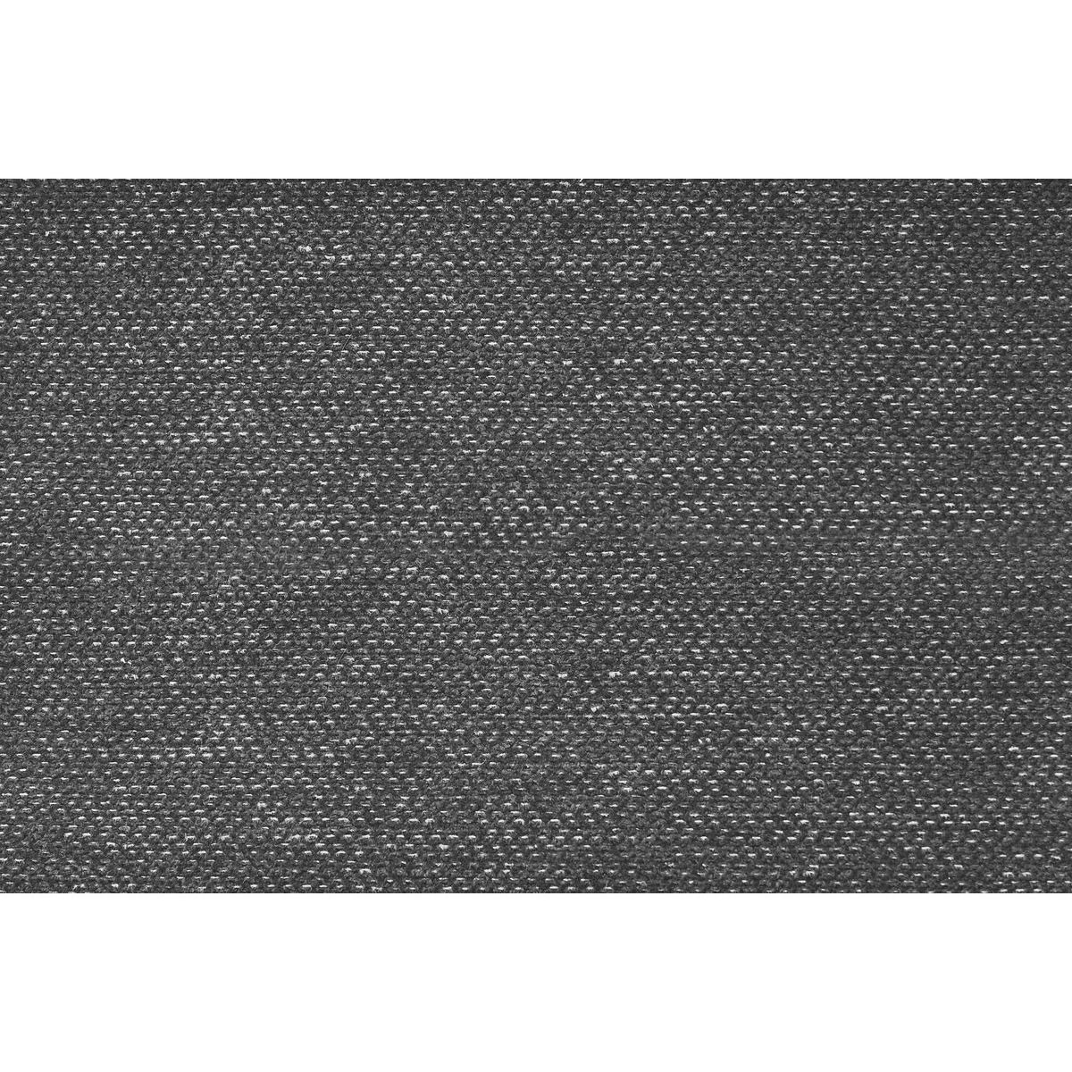 Pouf tissu chiné, MONT-BLANC gris foncé, BOBOCHIC