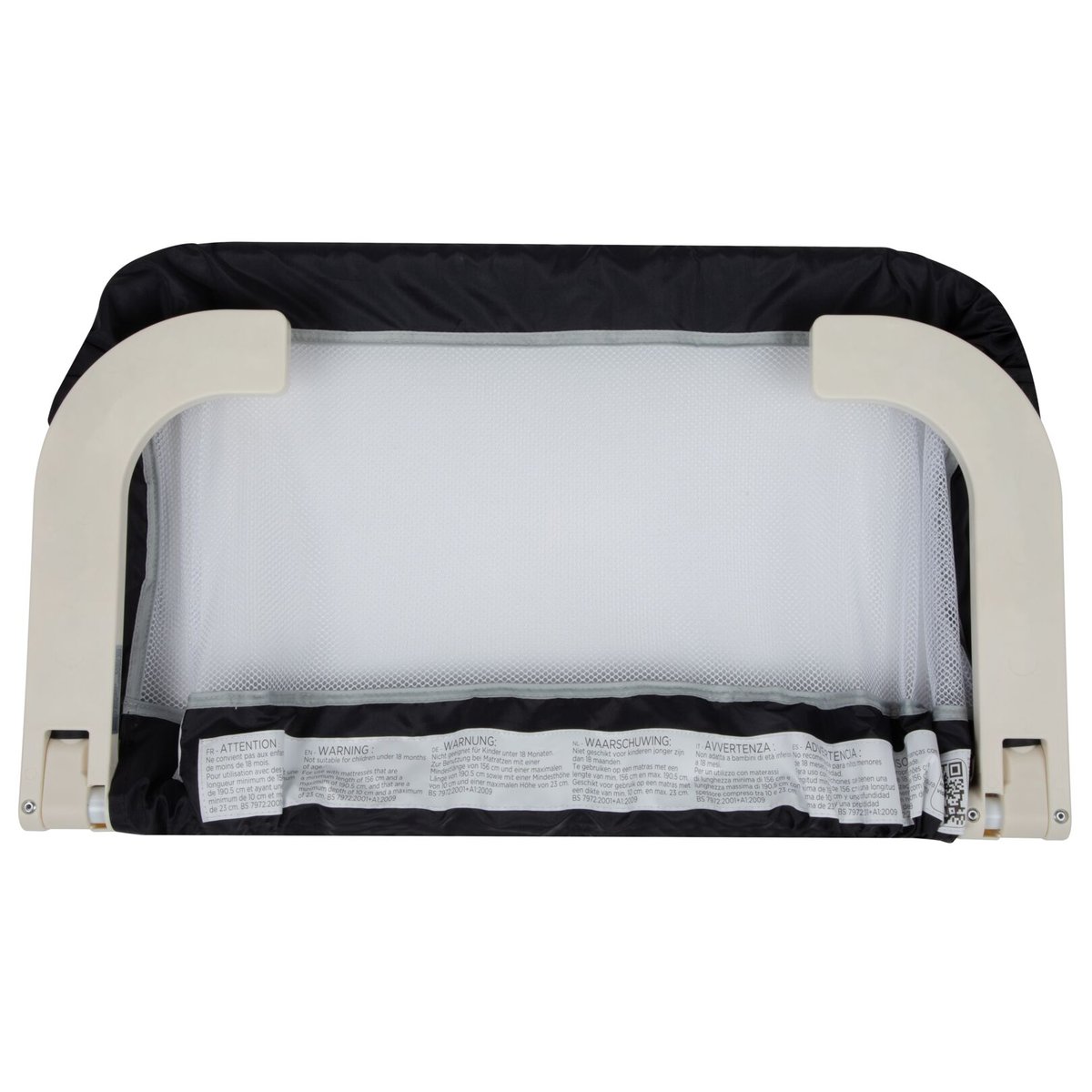 SAFETY 1ST Portable Bed Rail, Barrière de lit enfant pliable dark grey, SAFETY FIRST