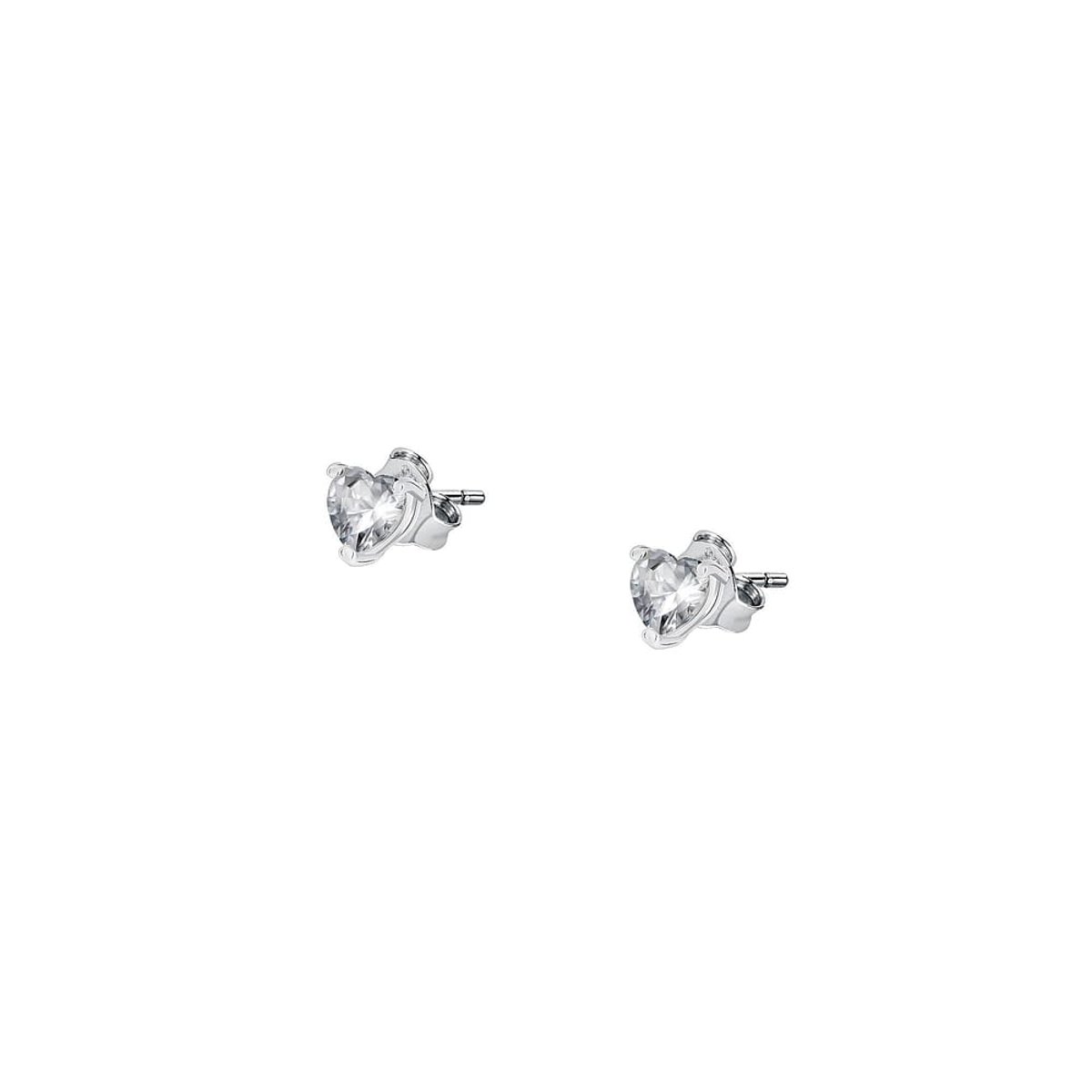 Boucles d'oreilles en Argent/oxyde de zirconium De Zirconium et Oxyde de zirconium argent, CLEOR