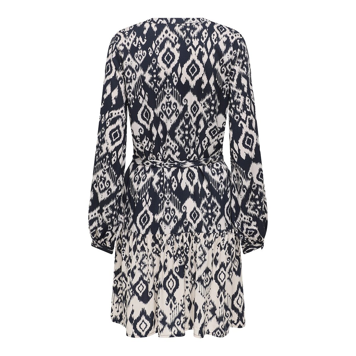 Robe courte imprimée, avec ceinture imprimé noir, JDY