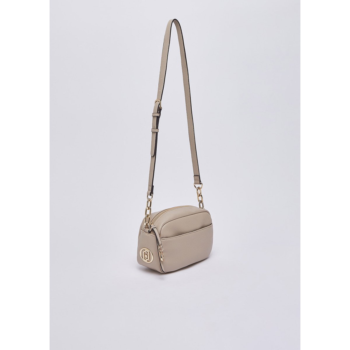 Sac bandoulière moyen blanc, LIU JO